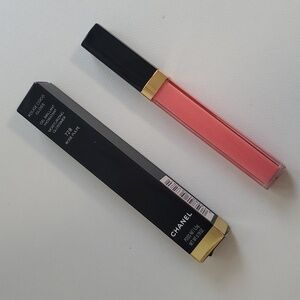 CHANEL Rouge Coco Gloss Moisturizing Glossimer in 728 Rose Pulpe AUTHENTIC